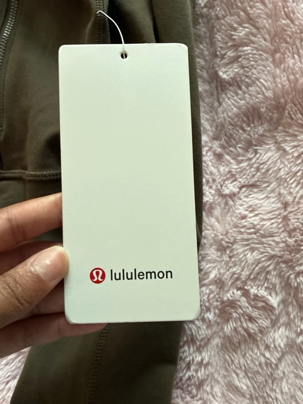 lululemon athletica Olive Green Bomber Jacket